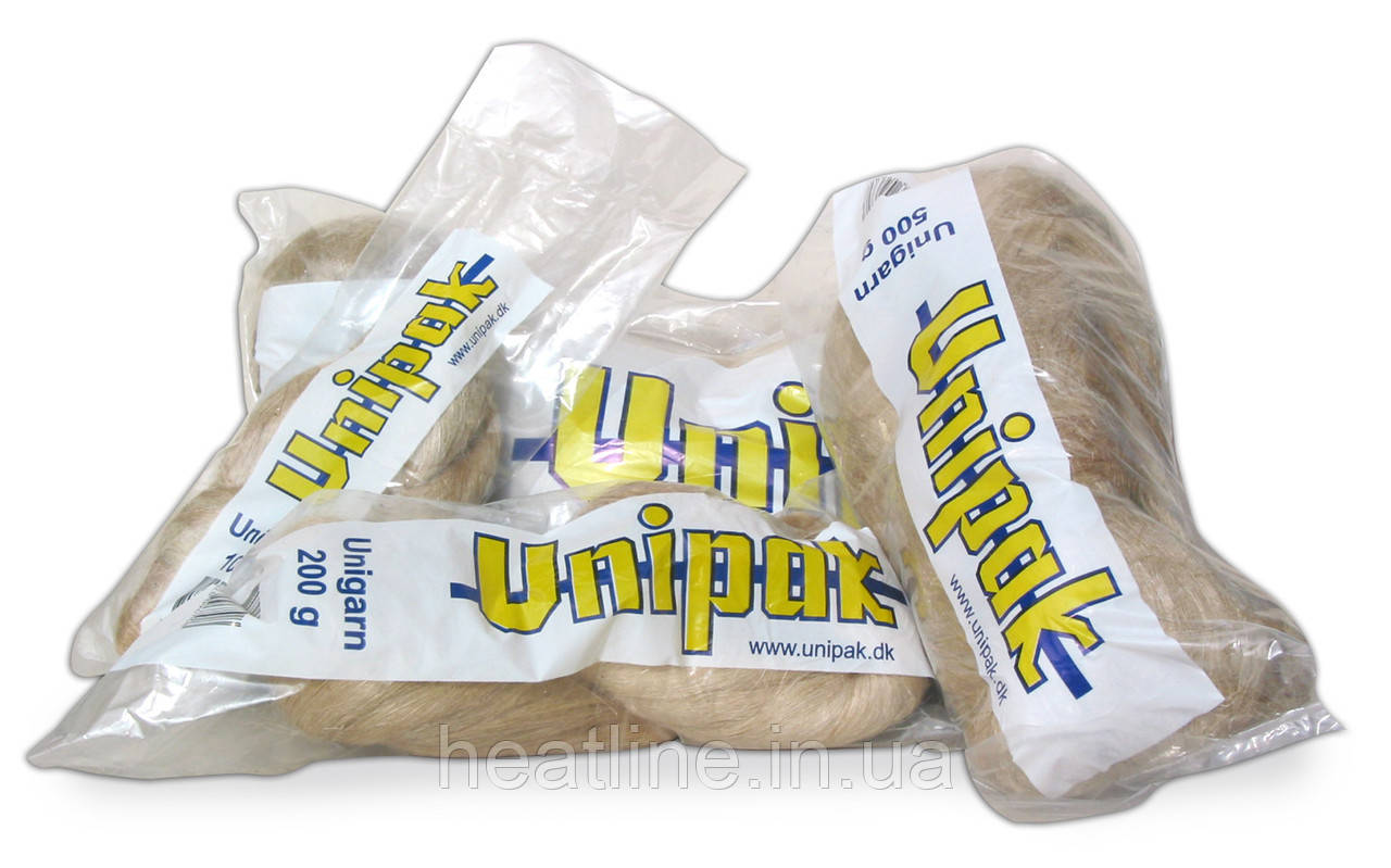 Лляне волокно Unigarn Unipak 200 г косиця в пакованні