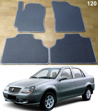 Килимки ЕВА в салон Geely CK '06-09, фото 1