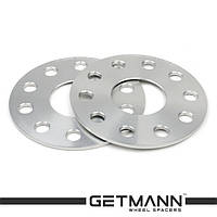 Автомобильное расширительное кольцо (Spacer) GETMANN H = 5 мм PCD5x114.3 DIA60.1, Без выступа/Литая