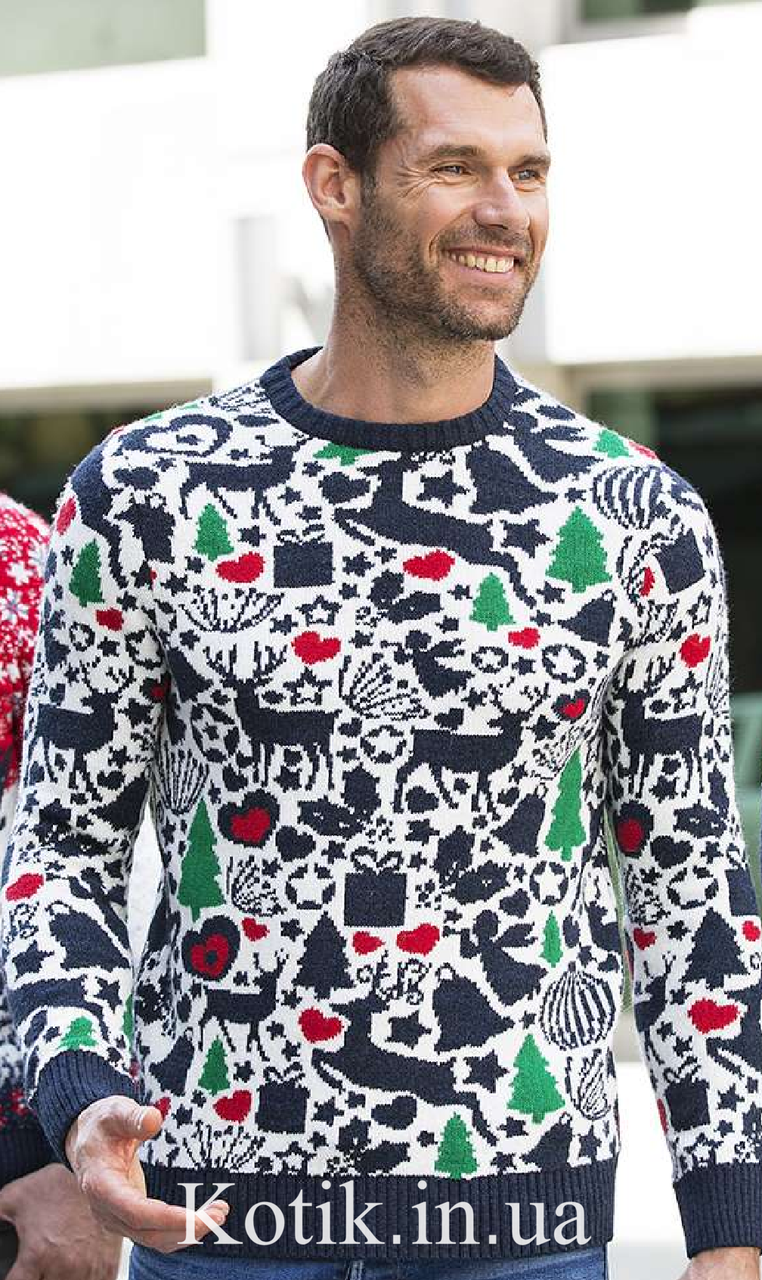 Светр чоловічий Pulltonic Christmas tree, фото 1