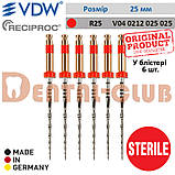 Нікель-титанові файли ВДВ Реципрок (Ni-Ti file VDW Reciproc) упаковка блістер, фото 3