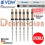 Нікель-титанові файли ВДВ Реципрок (Ni-Ti file VDW Reciproc) упаковка блістер, фото 2