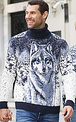 Светр чоловічий Pulltonic Вовк