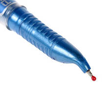 Ручка кулькова Flair 888 синій Angular(лівша) для формування каліграфічного почерку, фото 3