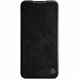 Nillkin Xiaomi Mi CC9 / Mi 9 Lite Qin leather Black case Шкіряний Чохол Книжка, фото 2
