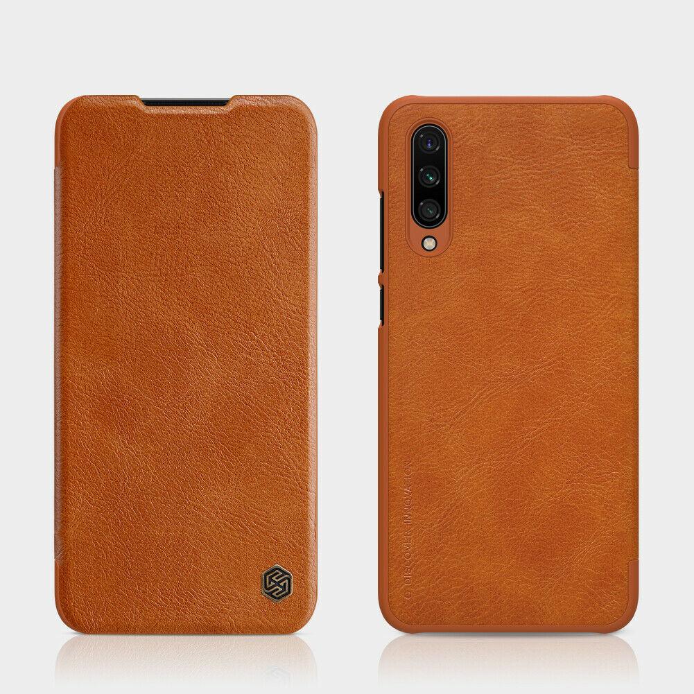 Nillkin Xiaomi Mi CC9 / Mi 9 Lite Qin leather Brown case Шкіряний Чохол Книжка