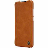 Nillkin Xiaomi Mi CC9 / Mi 9 Lite Qin leather Brown case Шкіряний Чохол Книжка, фото 4