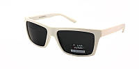 Мужские солнцезащитные очки в белой оправе Matrix Polaroid