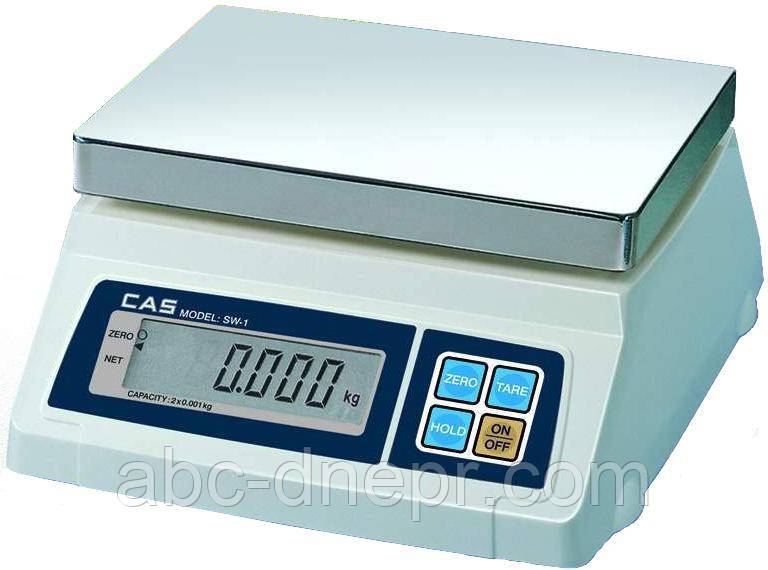 Ваги фасувальні CAS SW-D (2, 5, 10, 20 кг)