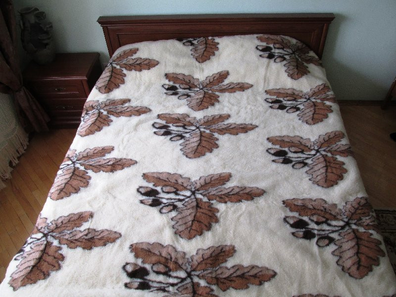 Одеяло двухслойное, полуторное из овечьей шерсти 2х1,5 м ПП2 - фото 3 - id-p12980565