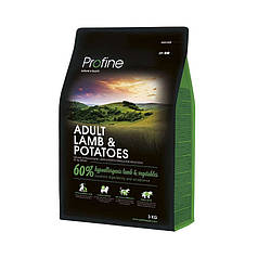 ТЕРМІН 05.2025!!! Сухий корм Profine Dog Adult Lamb & Potatoes (для дорослих собак, ягня)