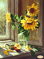 Вишивка бісером "Літній натюрморт" 30х41