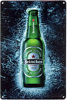 Металлическая табличка / постер "Heineken (International)" 20x30см (ms-00740)