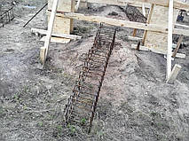 Монтаж свайного фундамента с. Калиновка 4