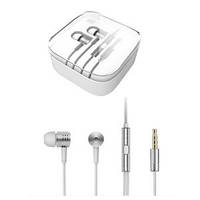 Навушники гарнітура Xiaomi earphones Piston v2 Xiaomi, Китай, Гарнітура, Дротові, Білий