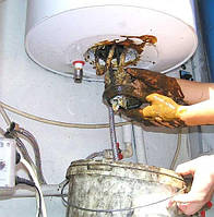 Чистка электрических водонагревателей бойлеров от накипи в г. Луцк, ремонт водонагревателя Волынская область