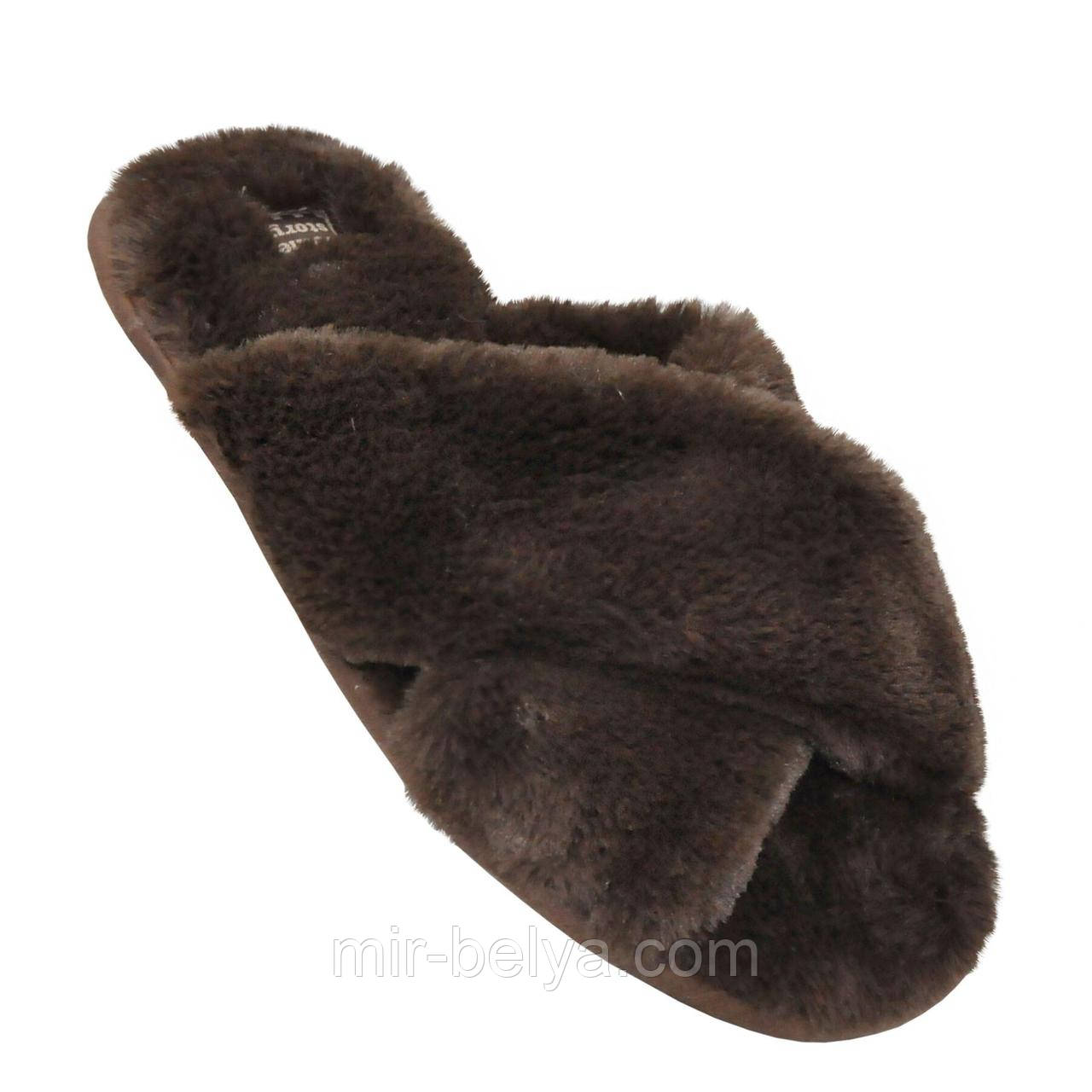 Чоловічі домашні капці Home Story 91787-LO Коричневий, фото 1
