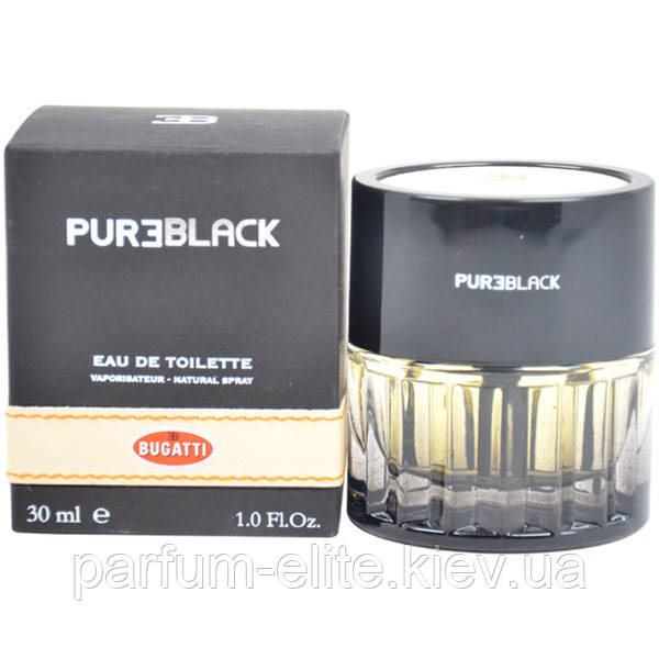 Чоловіча туалетна вода Bugatti Pureblack 30ml