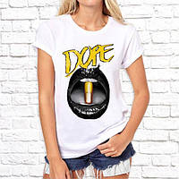 Жіноча футболка з принтом Dope Push IT