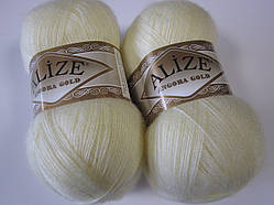 ANGORA GOLD 01 кремовий - 20% вовна, 80% акрил