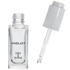 Препарат для блиску лаку на нігтях Inglot Dry&Shine