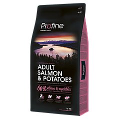 Сухий корм Profine Dog Adult Salmon & Potatoes (для дорослих собак, лосось) 15 кг