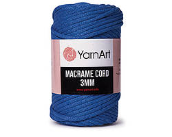 Yarnart MACRAME CORD 3 мм / Макраме корд 3 мм / 60% Бавовна, 40% Вiскоза 40 & Поліестер