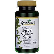 Комплекс для сечостатевої системи, Swanson, Herbal Urinary Care, 60 капсул