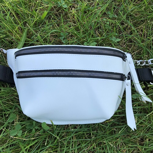 Жіноча Сумка на пояс (бананка для дівчинки) з еко шкіри