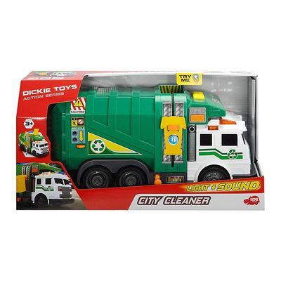 Уценка Dickie Toys мусоровоз Чистый город со светом и звуком, 39 см (3308378)