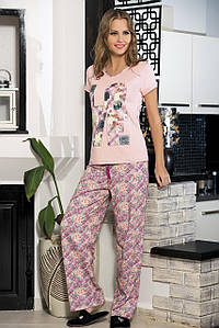 Комплект для дому зі штанами, жіноча піжама
