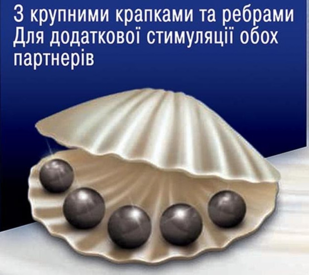 Презервативи особливої форми з точками і ребрами 3 в 1 купити в Одесі ...