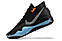 Чоловічі кросівки Найк Zoom KD 12 EP Black Blue Orange, фото 2