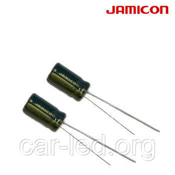 10kf - 100v JAMICON <TK> 6.3*11 105°C конденсатор електролітичний