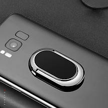 Кільце-тримач для смартфона Escase ES-FR08 (Чорне), фото 2