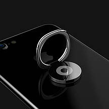 Кільце-тримач для смартфона Baseus Privity Ring Bracket SUMQ-01 (Чорне), фото 3