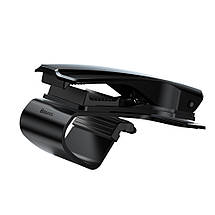 Тримач для смартфона/навігатора в машину на козирок приладової панелі Baseus SUDZ-01 (Чорний), фото 2