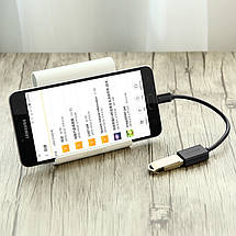 Micro Usb Otg кабель-адаптер Ugreen US133 (Чорний, 0.5 м), фото 3