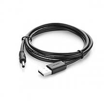 Кабель Ugreen USB 2.0 DC 3.5x1.35mm US277(10376) (Чорний, 1м), фото 2