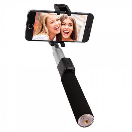 Селфи палиця бездротовий монопод Remax Selfie Stick RP-P4 для смартфонів (Чорна), фото 2