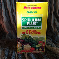 Спирулина плюс с амлой, Spirulina Plus with amla Goodcare, №60