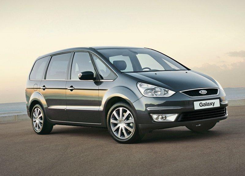 Вітровики, дефлектори вікон Ford Galaxy 2006-2015 (ANV)