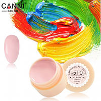 Гель-краска CANNI 510 розово-молочная