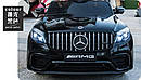 Дитячий електромобіль Джип M 4140 EBLR-2, Mercedes-Benz GLC 63S Coupe, 4 мотори, Шкіряне сидіння, чорний, фото 10