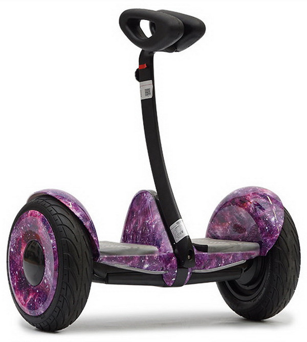 Мінісигвей Mini Robot колеса 10.5" Bluetooth фіолетовий космос, фото 1