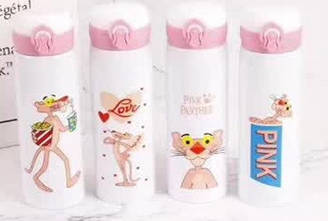 Термокухоль Рожевий Пантера з неіржавкої сталі, 500 мл