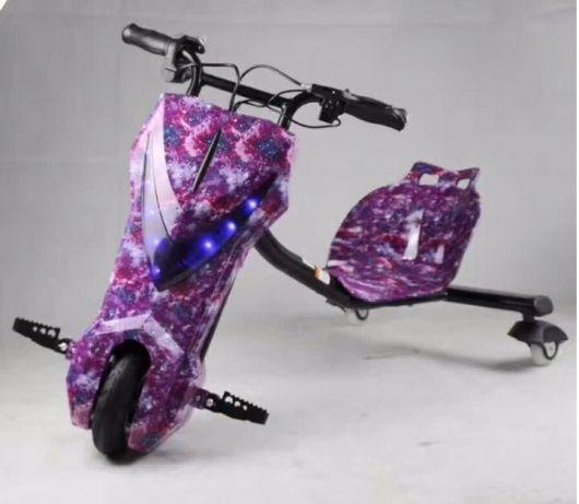 Електроскутер триколісний для райдерів Дрифт-карт Windtech Drift Cart 8 ⁇ Crazy Bug космос, фото 1