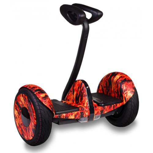 Мінісигвей Mini Robot колеса 10.5" Bluetooth червоний вогонь, фото 1