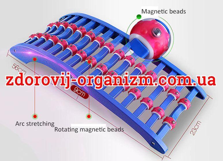 Горка Орлова Ортопедический Турмалиновый Вытягивающий тренажер для спины - фото 2 - id-p1038593413