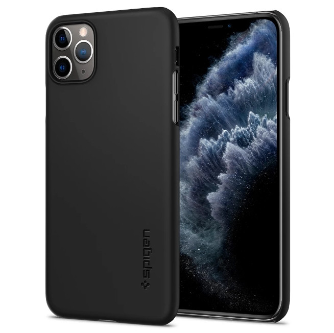 Чохол Spigen для iPhone 11 Pro Thin Fit, Black (077CS27225)